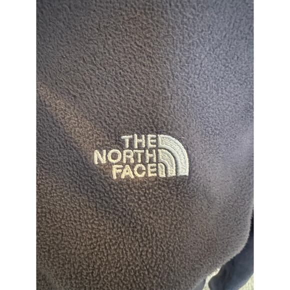 Women's North Face Quarter Zip Fleece. Size XL.   Grey Blue color - Picture 3 of 8